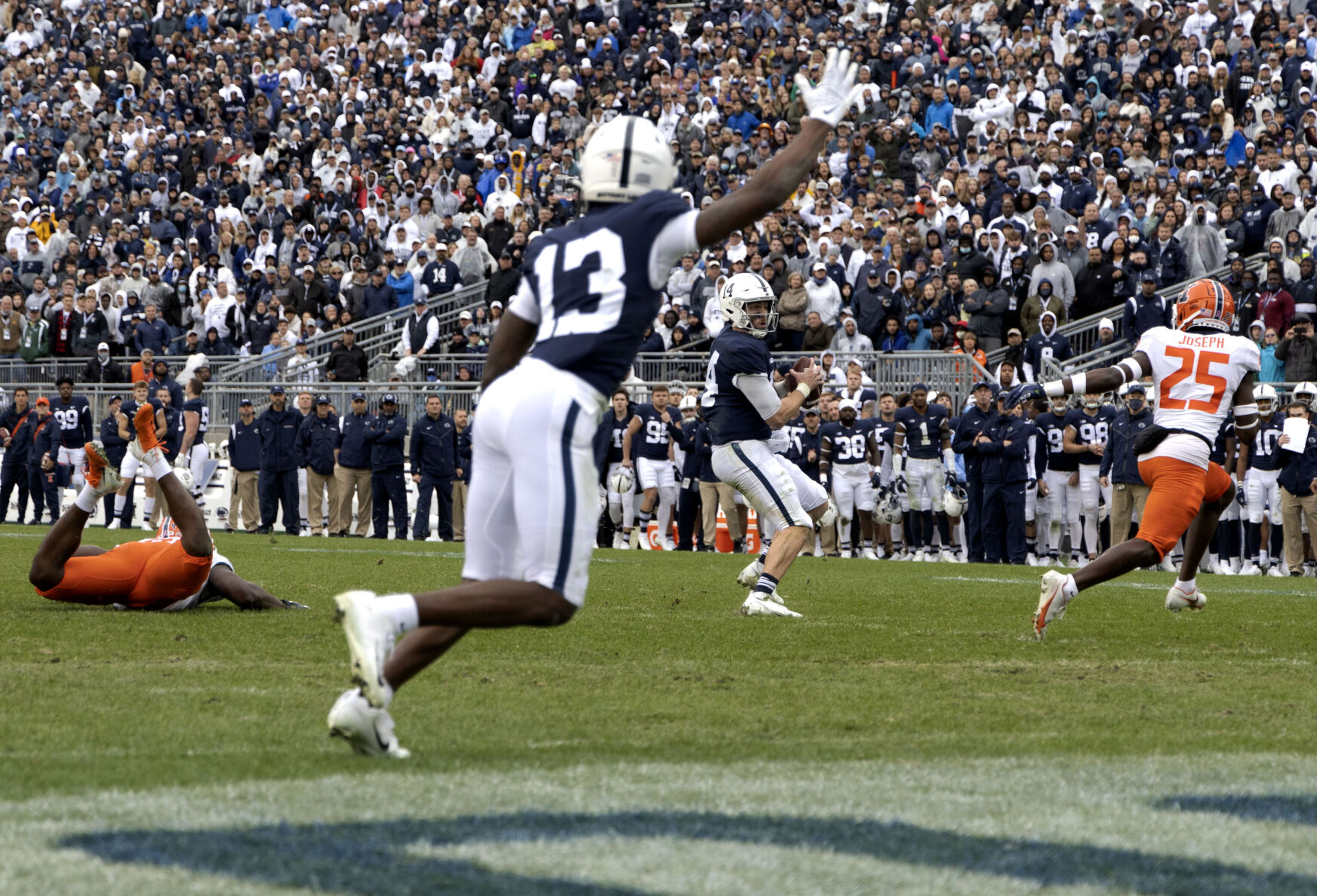 Penn State football vs. Illinois, Lambert-Smith & Clifford